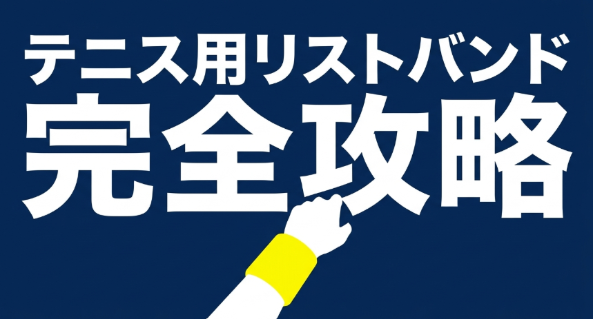 テニス用リストバンド完全攻略ガイド